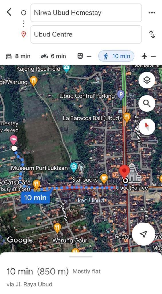 Nirwa 1 Ubud Guesthouse Bagian luar foto